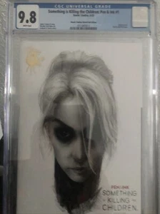 ALGO ESTÁ MATANDO A LOS NIÑOS / PLUMA Y TINTA DORADA / LTD 50 / CGC 9.8 - Imagen 1 de 1