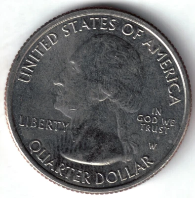 USA - 2019W - Washington ¼ $ - Lowell - Super Rare - #19972 - Image 1 of 2