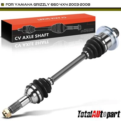 Nuevo conjunto de eje CV para Yamaha Grizzly 660 4x4 2003-2008 lado del conductor trasero izquierdo Foto 1 de 4
