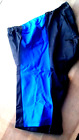 Blue Stripe Black Lycra Sports Shorts Size Small Handy Rare Kit Rrp £19.99