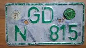 Nummernschild KFZ Kennzeichen GD - Bild 1 von 3