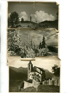 Juego de 3 fotos vintage de jean gaberell Thalwil Suiza VISTAS TESSIN TICINO - Imagen 1 de 4