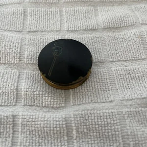 Antique 1930’s Max Factor Dry Rouge W/mirror No Puff Shade Carmine - Picture 1 of 9