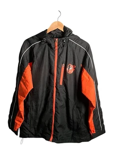 Giacca a vento uomo Baltimore Orioles merce originale taglia S nera - Foto 1 di 14