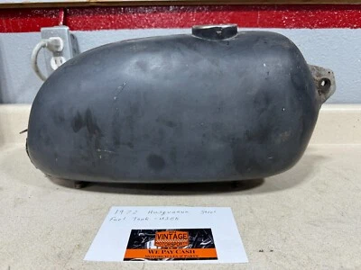 Husqvarna 1972 OEM tanque de combustible de acero tanque de gasolina - usado Foto 1 de 4