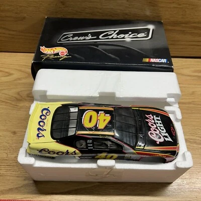 1999 HOT WHEELS RACING 1:24 SCALE CREW'S CHOICE CAR TEAM SABCO CHEVY Coors Beer - Image 1 of 4