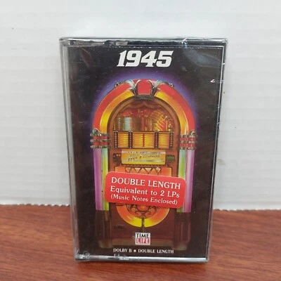 Your Hit Parade 1945 Time-Life Double-Length Cassette Hype Sticker Cracked Case - Image 1 of 3