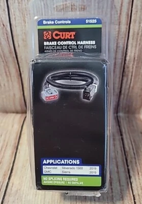 Curt Brake Controller Harness Wiring Harness Part # 51525. "NEW" & SEALED  - Image 1 of 4