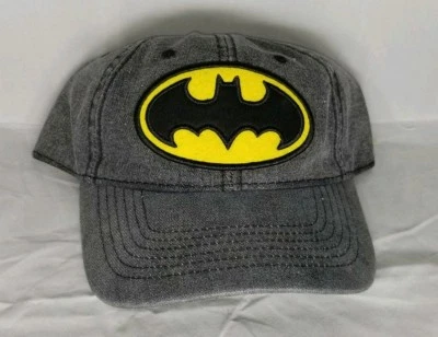 Sombrero de papá lavado de Batman DC Comics talla única para la mayoría de los snapback Foto 1 de 4