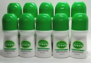 Avon FEELING FRESH  Roll on Deodorant Antiperspirant 2.6 fl oz 10 pack
