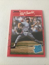Pat Combs rare Triple Error Card. 1990 Donruss.Mint No Dot Inc/ 2 White Circles