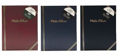 Tallon Plain 100 Pocket Hold 6 X 4 Photo Album Best Gift Forever All Function • 6.44£