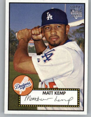 2006 Topps '52 #108 Matt Kemp (RC) (ref 154214) - Image 1 of 2