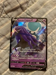 Shadow Rider Calyrex V SWSH131 SWSH: Sword & Shield Promo Cards Holo - Picture 1 of 2