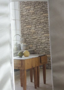 In Home Peel & Stick Wallpaper Kilkenny Stone Grey 20.5”x 16.5” Brewster New - Picture 1 of 8