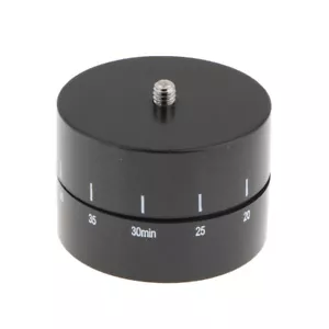 Panoramic 360 / 60 Minute Time Lapse Tripod Head for   Smartphone Black - Picture 1 of 6