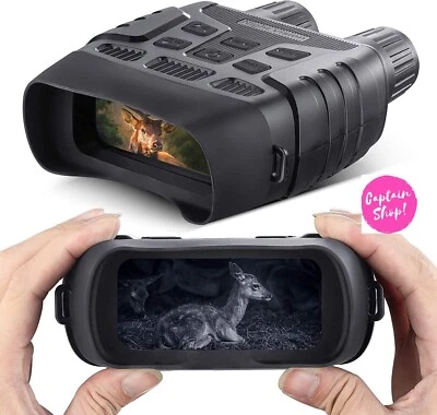 ✅ BINOCOLO VISIONE NOTTURNA CON LCD TFT 2,3", FOTOCAMERA INTEGRATA FINO A 300m - Immagine 1 di 4