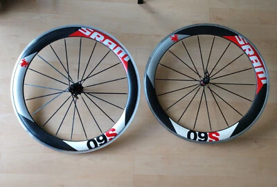 Sram S60 Laufradsatz Carbon Felgen 60mm Zipp 606 404 Neuwertig Wheelset - Bild 1 von 4