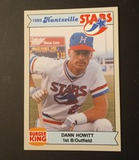 1989 Burger King Huntsville Stars Dann Howitt
