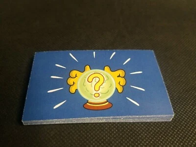 Casi nuevo Monopoly Edición Los Simpson Tarjetas de Repuesto Oportunidad 16 Piezas Azul ** Foto 1 de 4