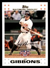 2007 Topps Opening Day  #80 Jay Gibbons Baltimore Orioles