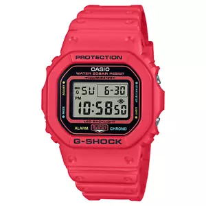 CASIO G-SHOCK DW-5600EP-4ER SUMERGIBLE 200 METROS ROJO CON BLUETOOTH - Photo 1 sur 4