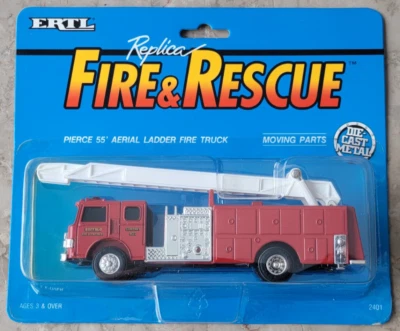 Ertl Fire & Rescue Pierce 55' Aerial Ladder Fire Truck Buffalo Fire Department - Image 1 of 4