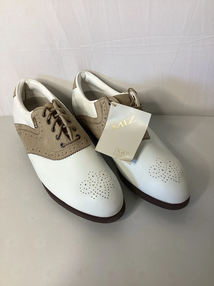 NEW IN BOX Mizuno Collection Womens Golf Shoes #5122  Size 9 1/2 NAR — 第 1/4 张图片