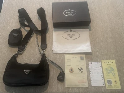 Prada Re-Edition 2005 Shoulder Bag Tessuto Small with Documentation Box Bag - Image 1 of 4