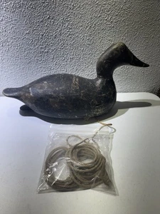 Vintage Antique Primitive Duck Decoy Folk Art Original Paint - Bild 1 von 14