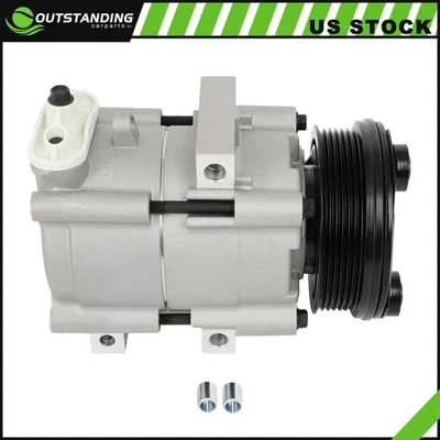 Compresor de aire acondicionado CO 101480C para Ford E-150 E-250 Econoline 1997-2001 4,2 L Foto 1 de 4