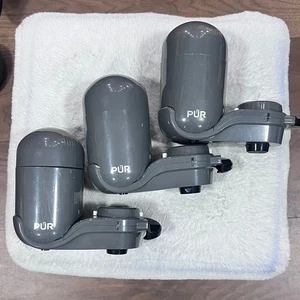 Bundle (3) PUR Faucet Mount Filter System - FM2500V - 100 Gal - Vertical - Grey  - Picture 1 of 7