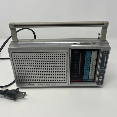 Radio Portátil AM/FM Electrobrand Vintage Modelo 950 Retro Probada Funcionando Foto 1 de 4