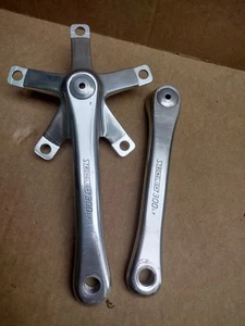 Pair Of STRONGLIGHT 300 LX Triple Crank Arms 9/16 x 20 ...172,5 mm - Imagen 1 de 24