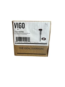 VIGO VG07000RB Bathroom Sink Pop-up Drain Oil Rubbed Bronze - Picture 1 of 3