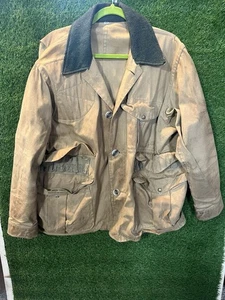 - CC Filson Company Vintage Canvas Upland Jacket Seattle Size 44 Tin Cloth - Bild 1 von 8