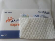 Telcel SIM Card LADA 673 De Guamuchil Sinaloa Mexico