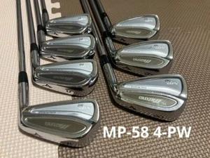 Mizuno MP-58 Iron Set 7 Clubs 4-Pw Dynamic Gold S200 Stiff Flex - Picture 1 of 19