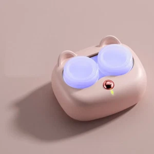 Contact Lenses Cleaner Portable Fully Automatic Protein Ultrasonic Cleaning Mach - Picture 1 of 15
