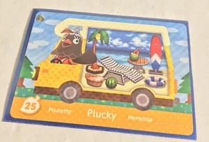 Animal Crossing New Leaf Welcome Amiibo #25 Plucky NFC Tag NA RV Series - Picture 1 of 2