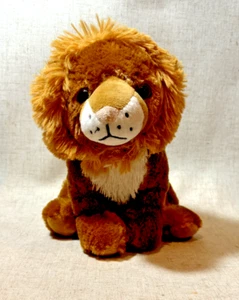 CUTE! Lion Lioness Cub Shaggy Plush Burton Stuffed Animal 9" Excellent+ - Picture 1 of 9