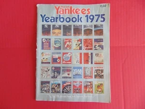 YEARBOOK NEW YORK YANKEES 1975 MLB Baseball American League Yankee Stadium - Picture 1 of 3