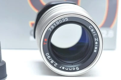 Contax Carl Zeiss Sonnar T* 90mm F/2.8  Lens For G1 G2 *EX* - Image 1 of 4