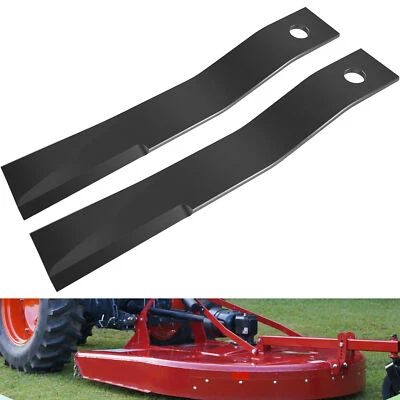 Juego de 2 cuchillas de corte Bush Hog 7556 7556BH, WP7556, A-7556BH, 1251207, 3013-8201 Foto 1 de 4