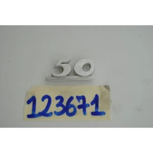 Targhetta scritta "50" Nameplate emblem Piaggio Vespa 50 Special - Imagen 1 de 2