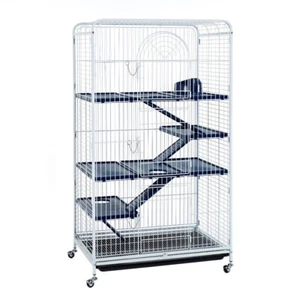 Rat Ferret Chinchilla Cage 140cm Large Tall White With Accessories - Blenheim - Picture 1 of 5