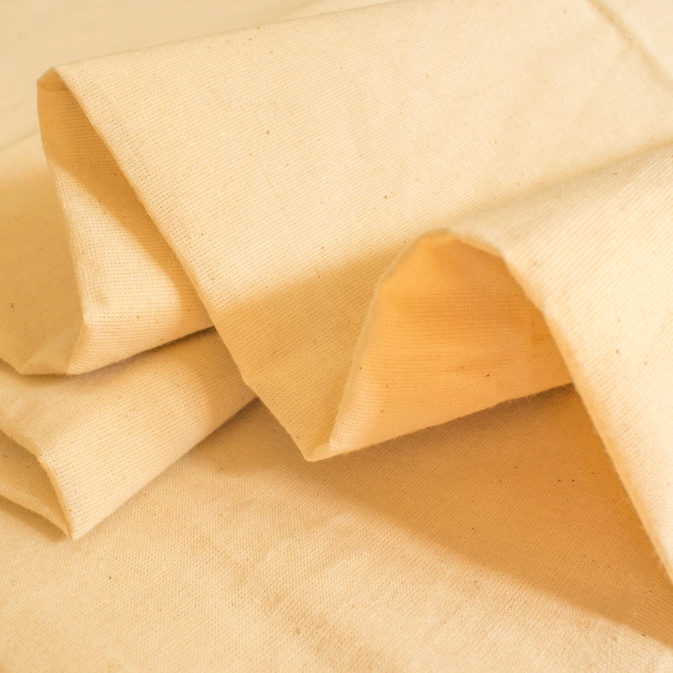 SAMASIA 100% Natural Cotton Calico Fabric - 63 Inch Wide - Medium Weight 150gsm