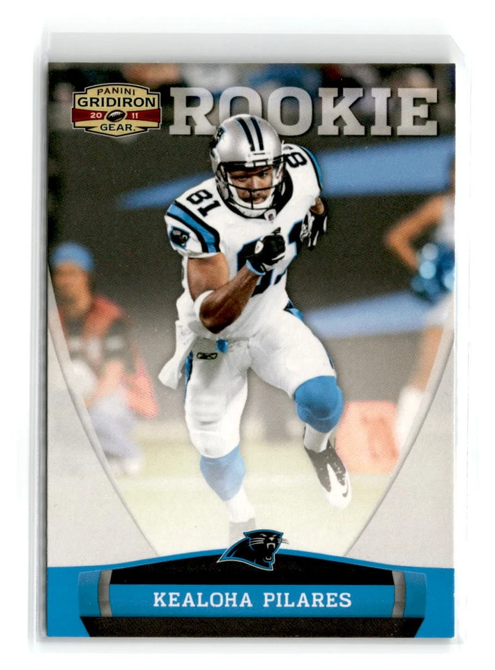 2011-Panini Gridiron Gear -#183-Kealoha Pilares  RC-Carolina Panthers - Image 1 of 2