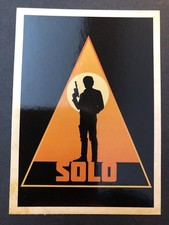 2018 Topps Solo Star Wars Story #SL-1 Han Solo Silhouette Cards NM-Mint