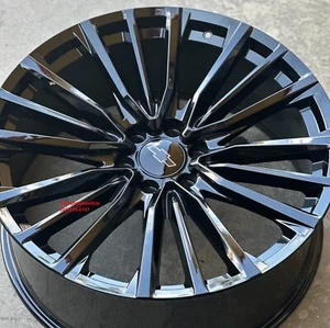26'' inch Escalade Wheels fit Silverado Yukon Tahoe Gloss Black Tires 2023 TPMS - Picture 1 of 9